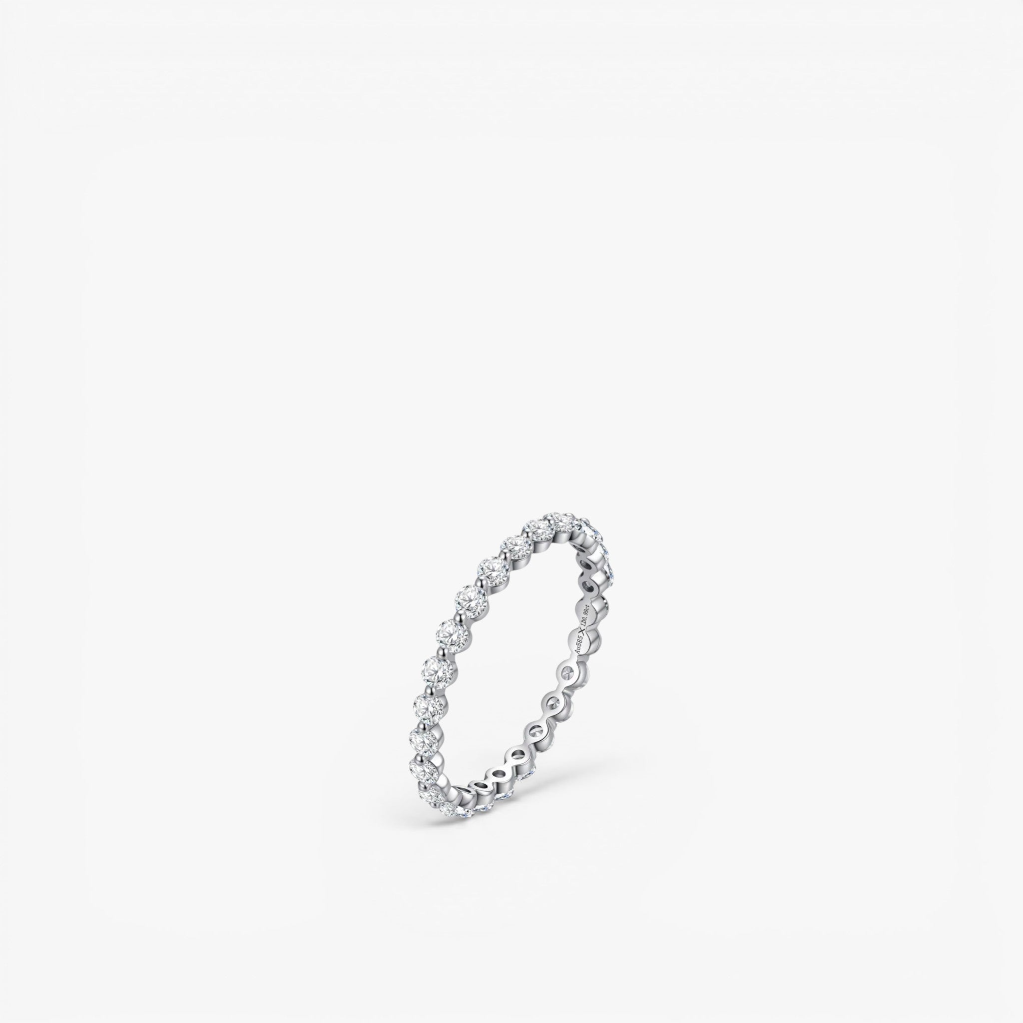 Éternelle Whisper Band 14k White Gold