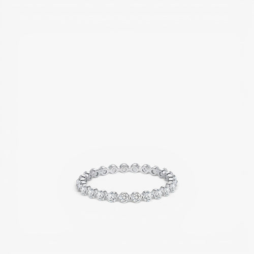 Éternelle Whisper Band 14k White Gold