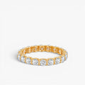 Celestia Eternity Ring 14k Yellow Gold