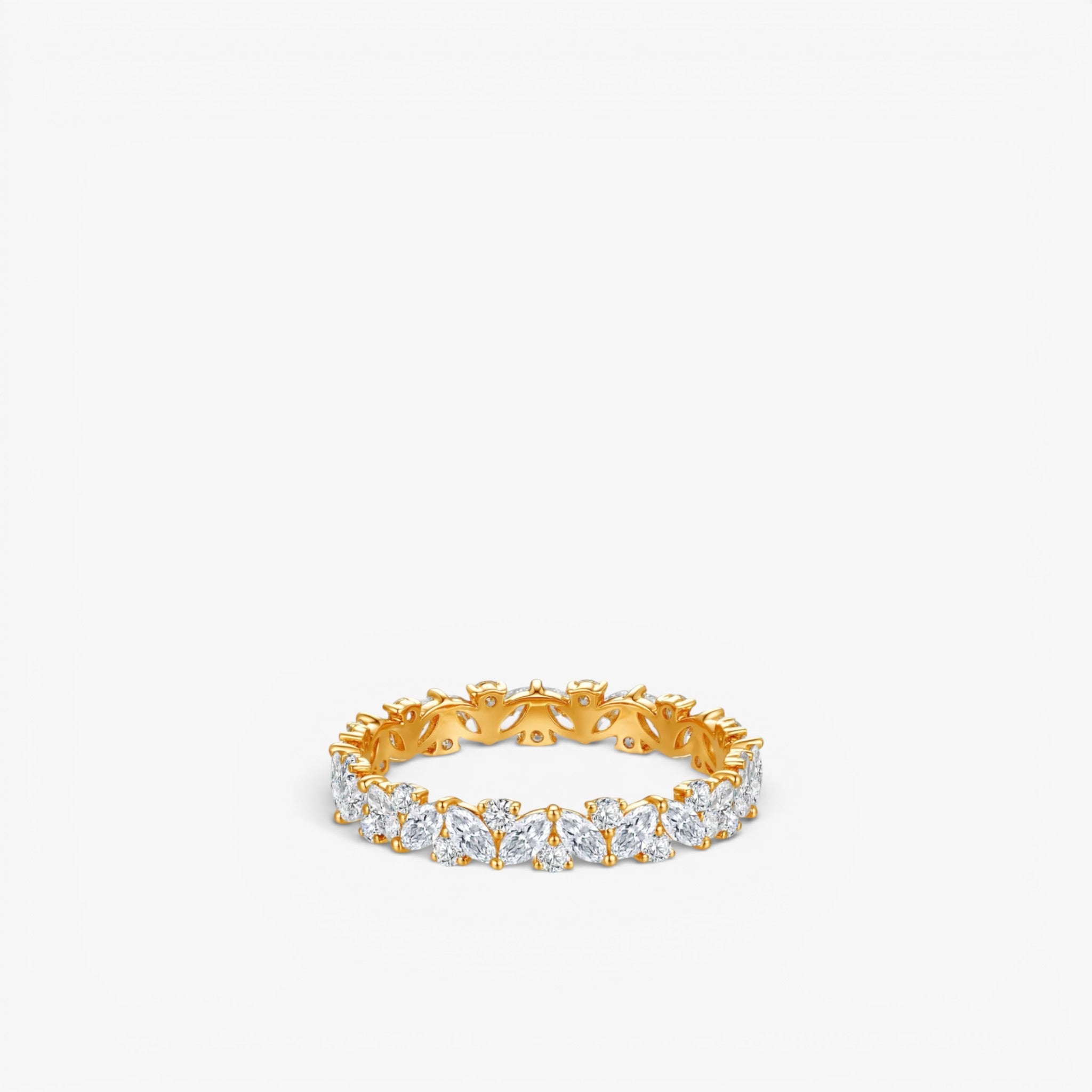 Fleur Éternelle Ring 14k Yellow Gold