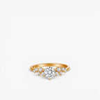 Florentine Bloom Ring 18k Yellow Gold