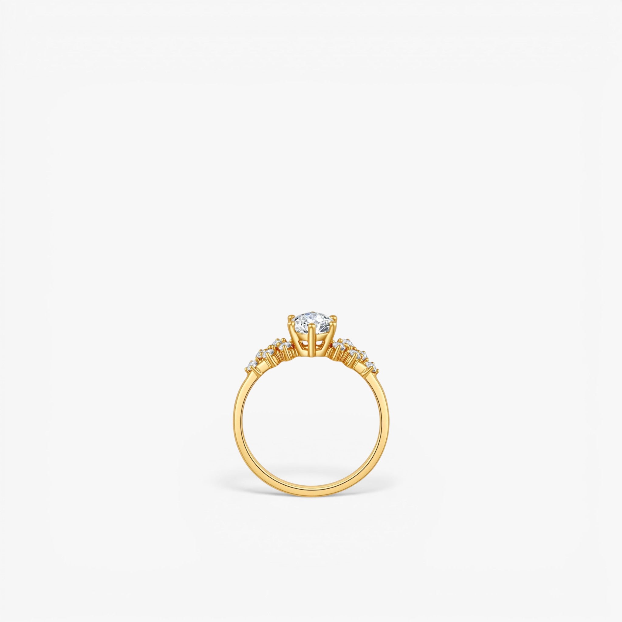 Florentine Bloom Ring 18k Yellow Gold