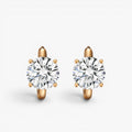 Solara Hoop Earrings 18k Yellow Gold 0.5 ct