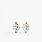 Solara Hoop Earrings 18k Yellow Gold 0.5 ct