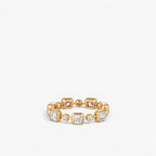 Éclipse Mosaic Ring 14k Yellow Gold