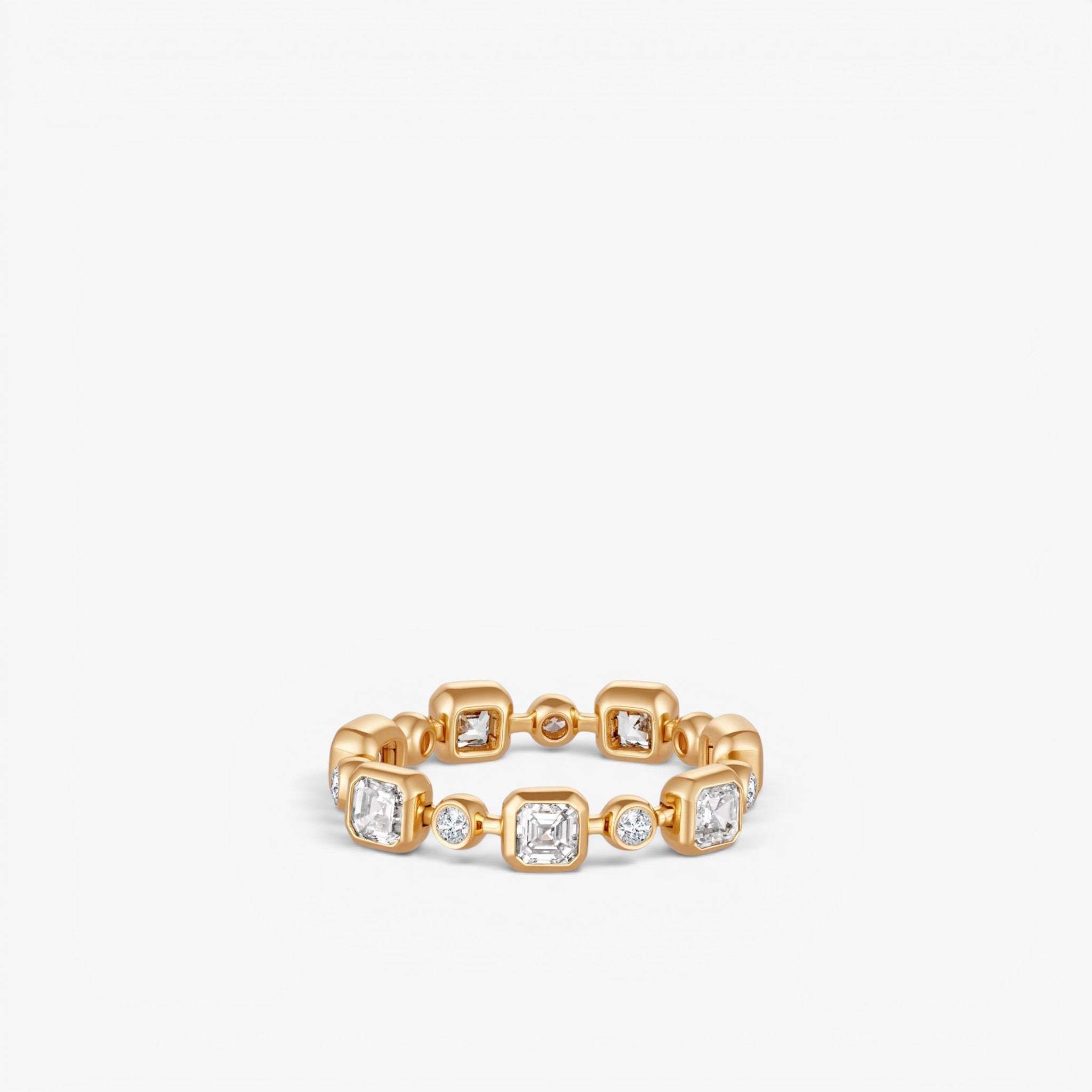 Éclipse Mosaic Ring 14k Yellow Gold