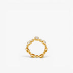 Éclipse Mosaic Ring 14k Yellow Gold