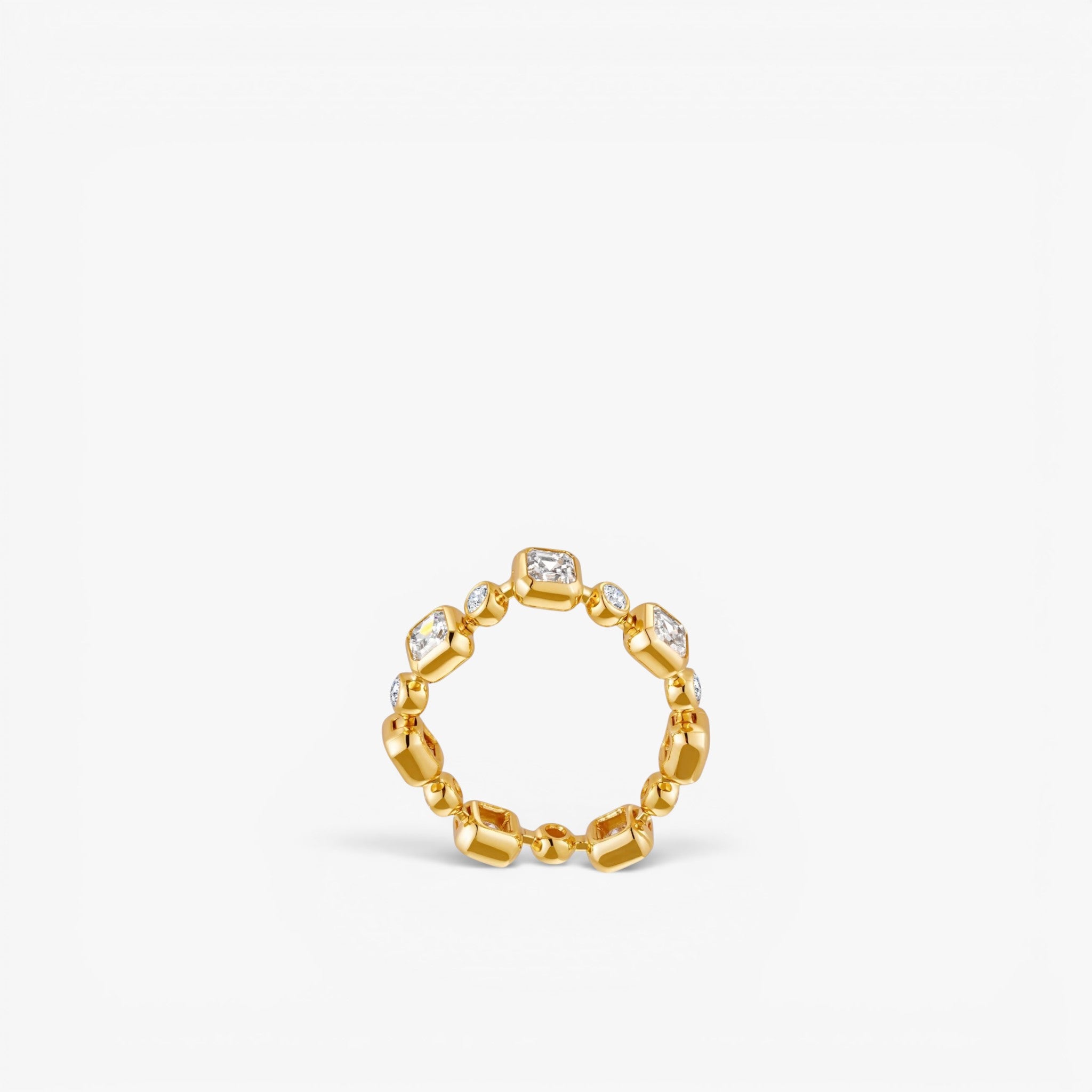 Éclipse Mosaic Ring 14k Yellow Gold