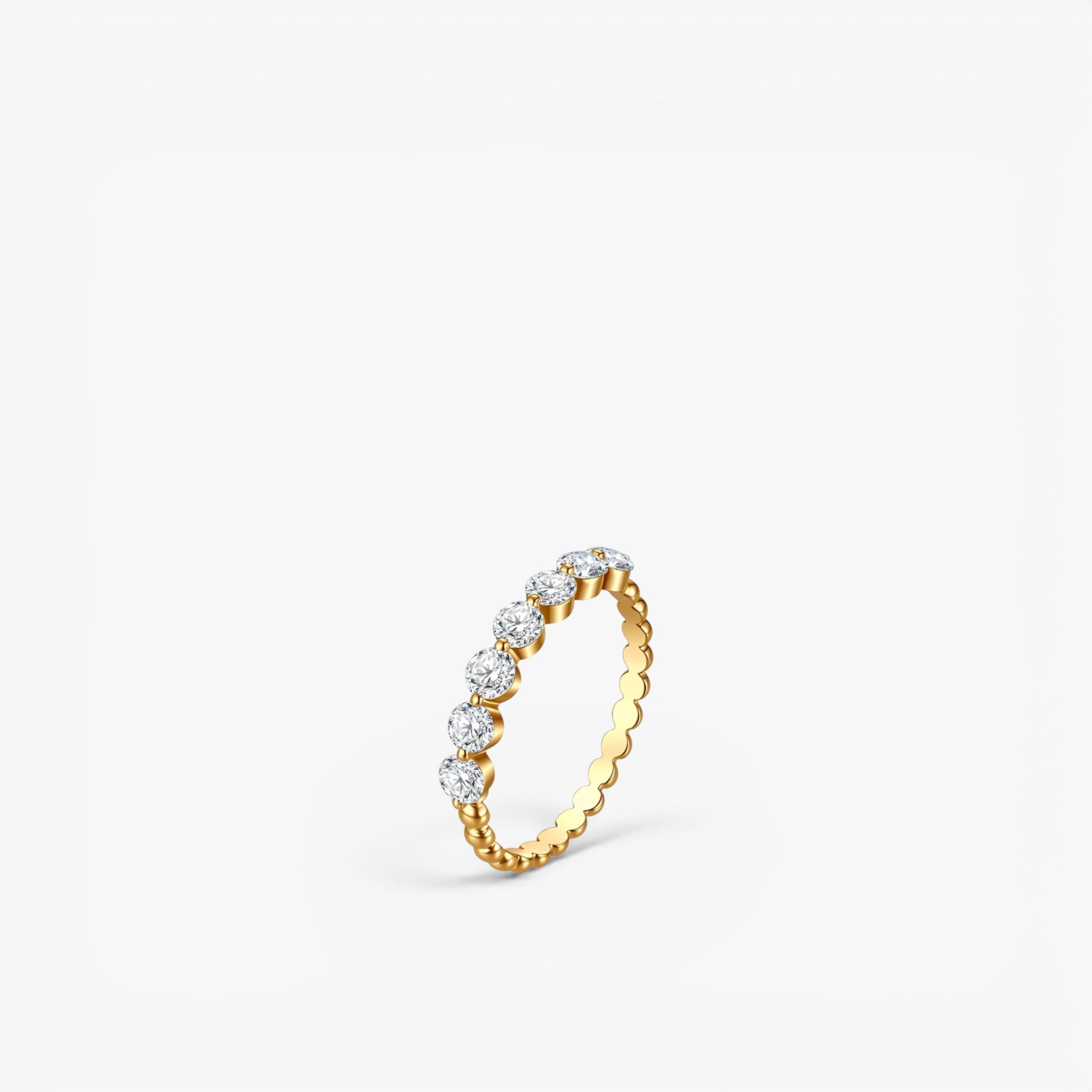 Éclat Orbit Ring 18 Yellow Gold