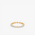 Stella Eternity Ring 14k Yellow Gold