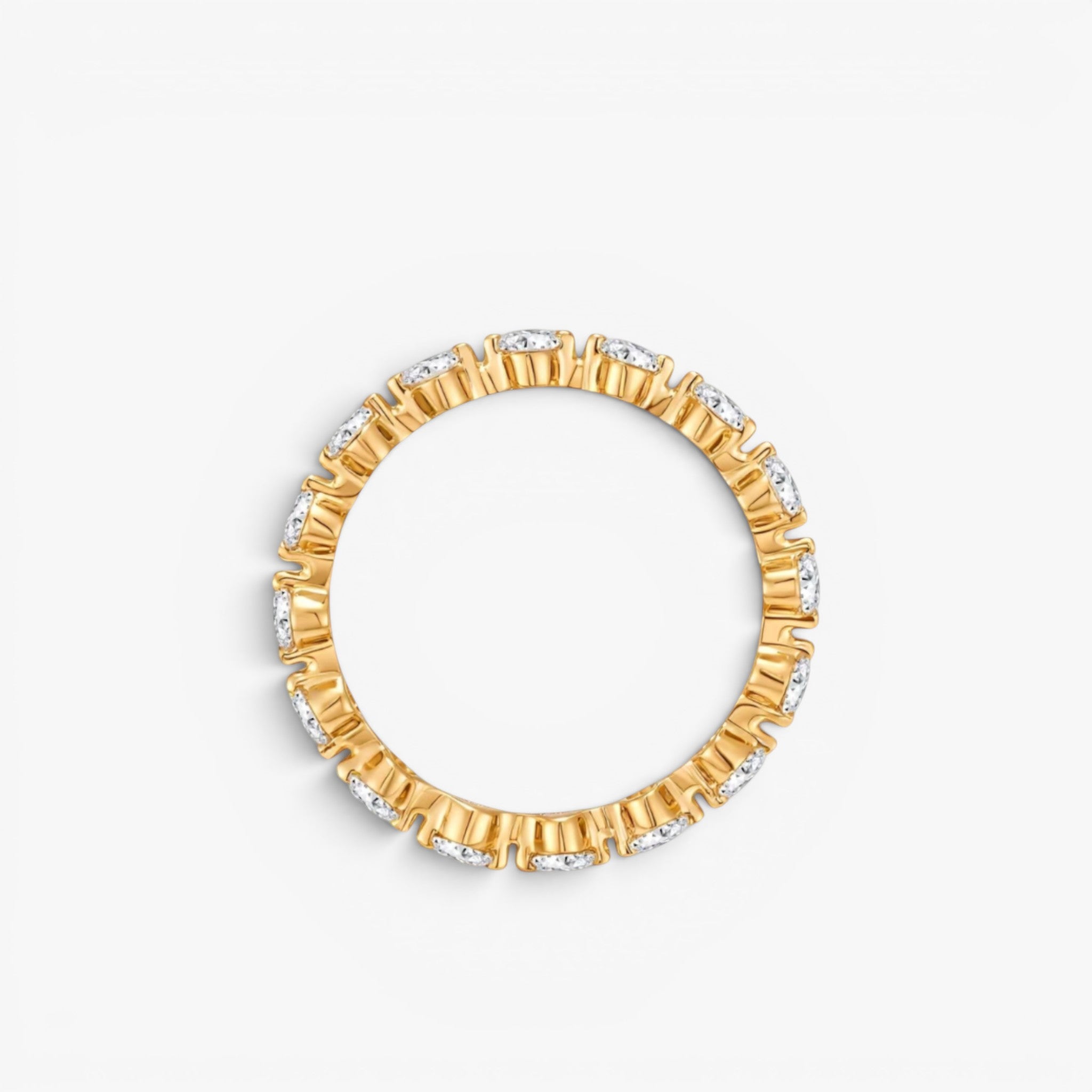 Stella Eternity Ring 14k Yellow Gold