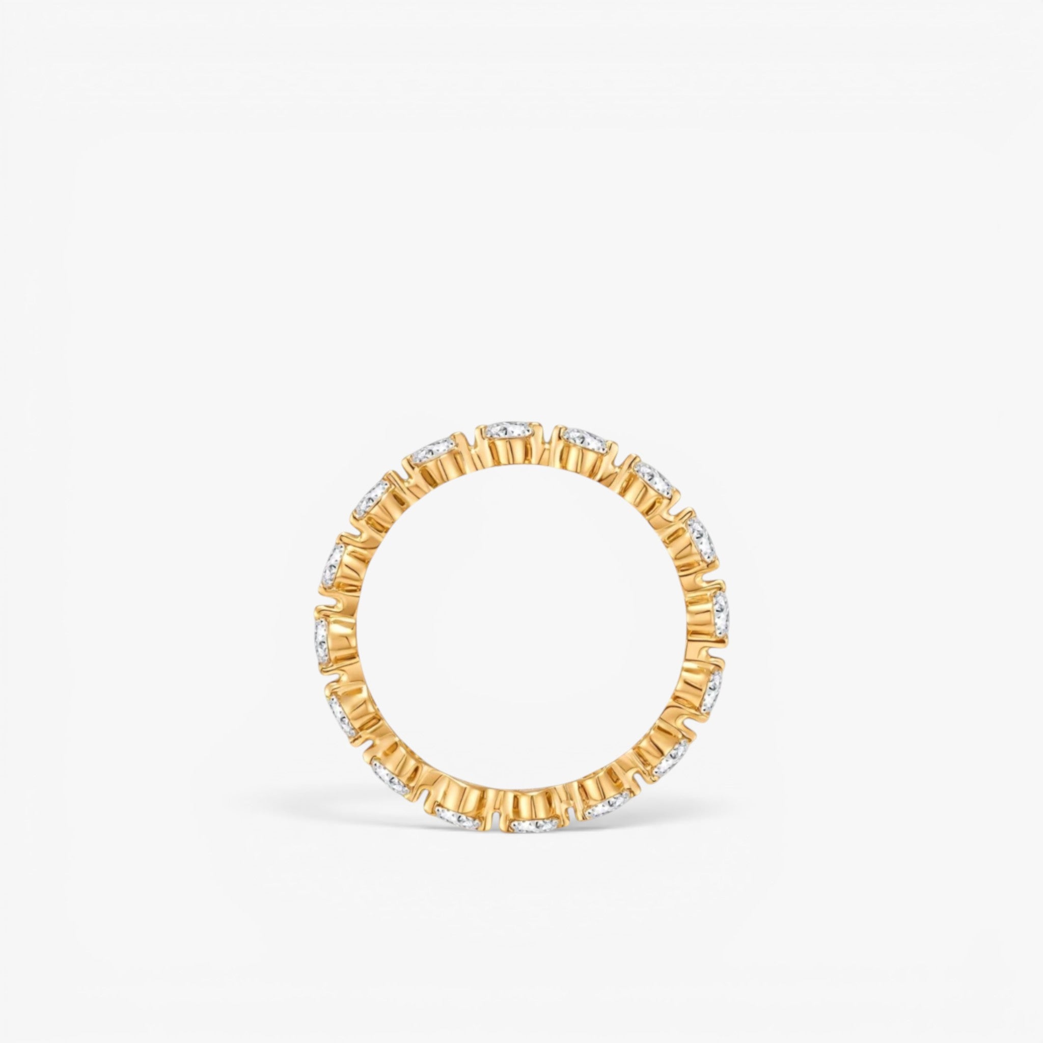 Stella Eternity Ring 14k Yellow Gold