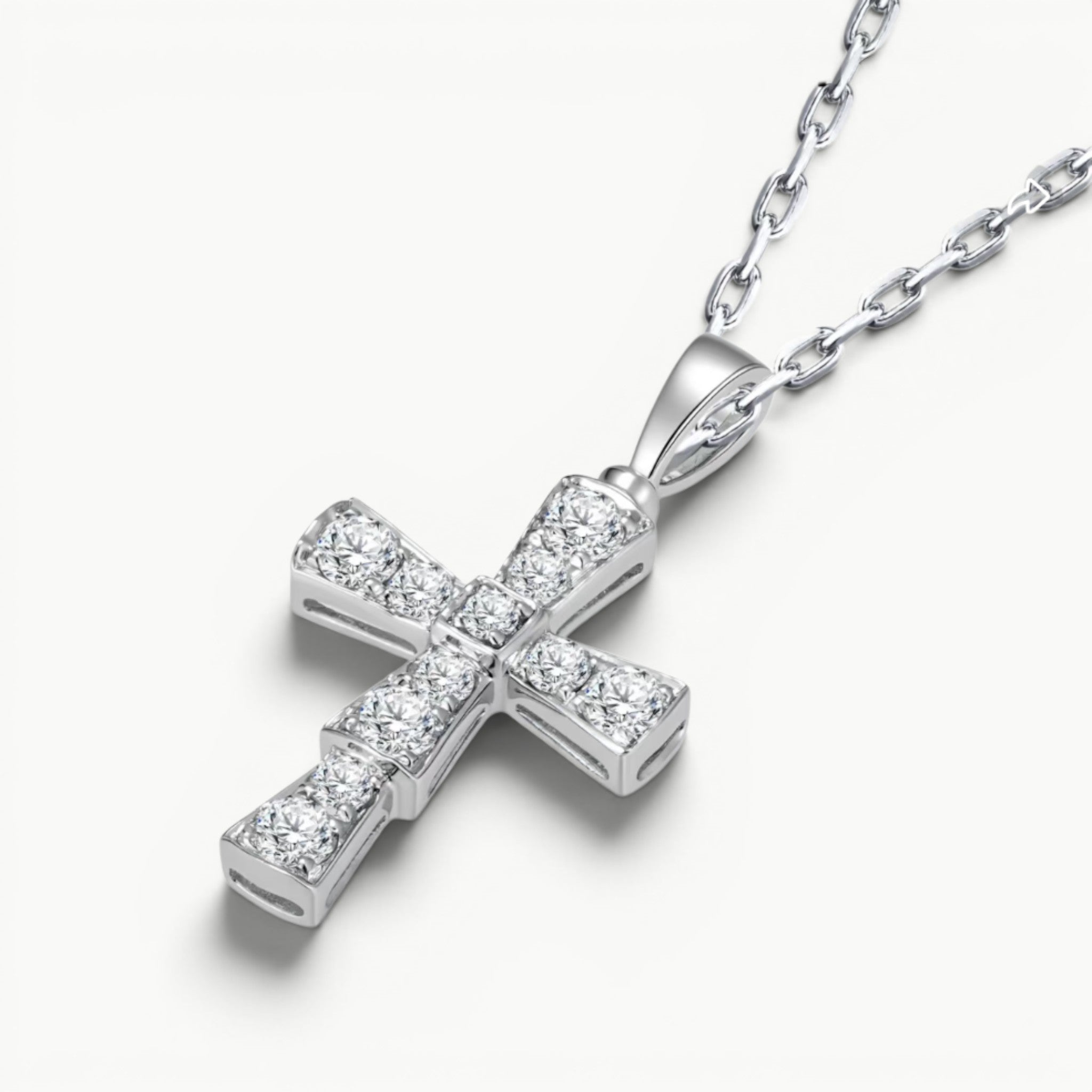 Eternal Cross Diamond Pendant