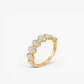 Celeste Seven Ring 18k Yellow Gold