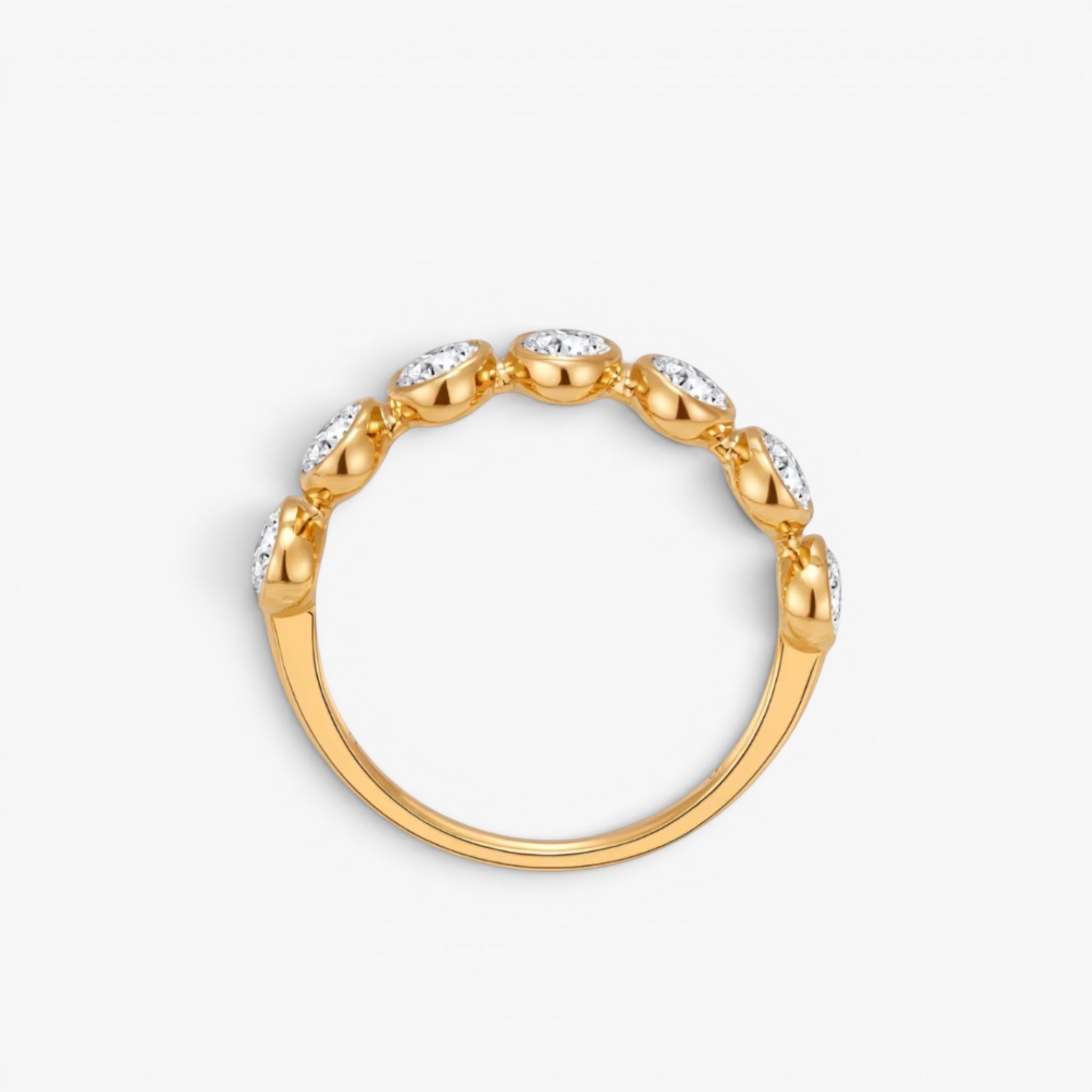 Celeste Seven Ring 18k Yellow Gold