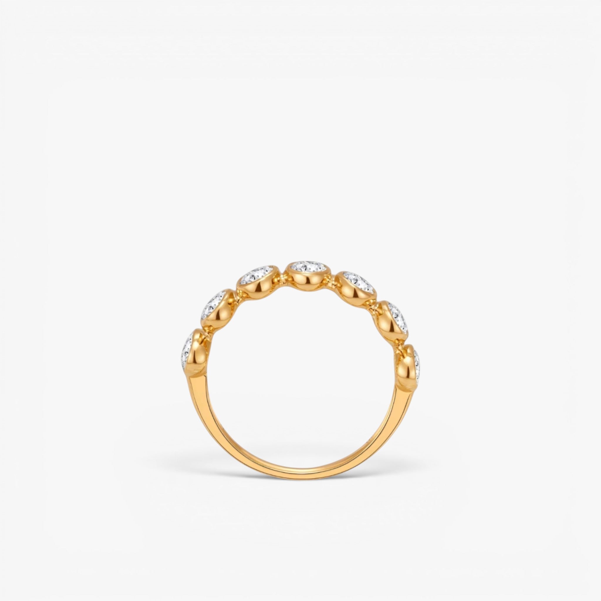 Celeste Seven Ring 18k Yellow Gold