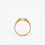 Astra Marquise Diamond Ring 14k Yellow Gold 0.3 ct