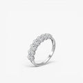 Éternelle Oval Diamond Ring 18k White Gold
