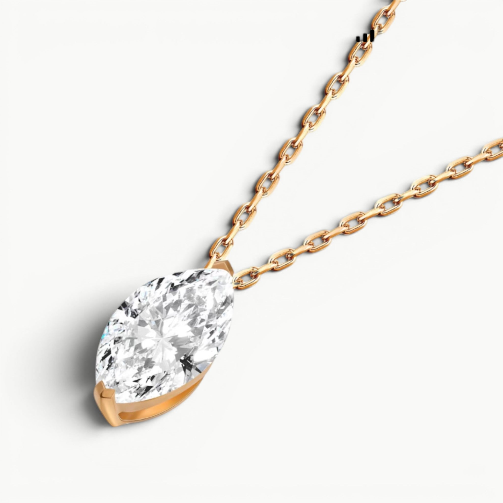 Marquise Lumière Diamond Necklace