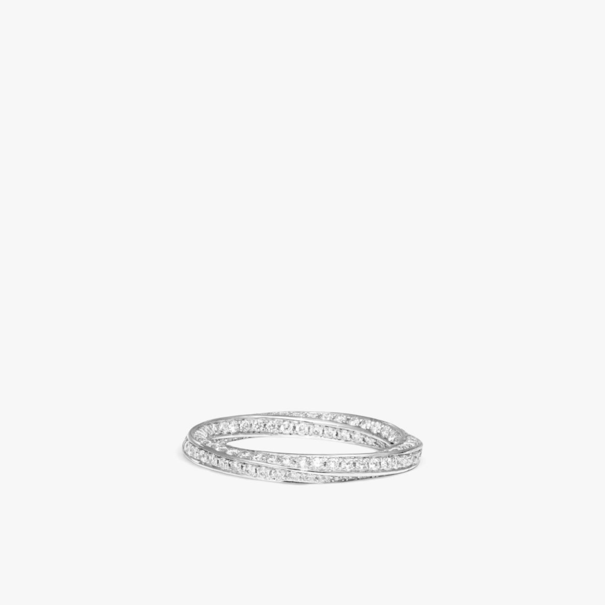 Amara Diamond Triple Wave Ring 18k White Gold