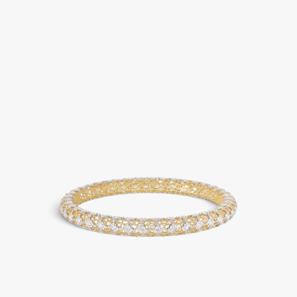 Aurelia Lace Diamond Bangle