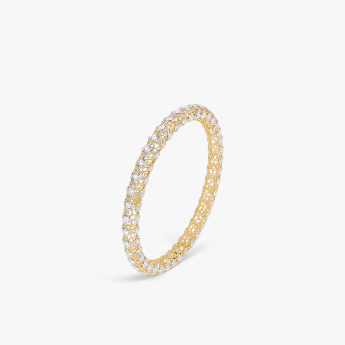 Aurelia Lace Diamond Bangle