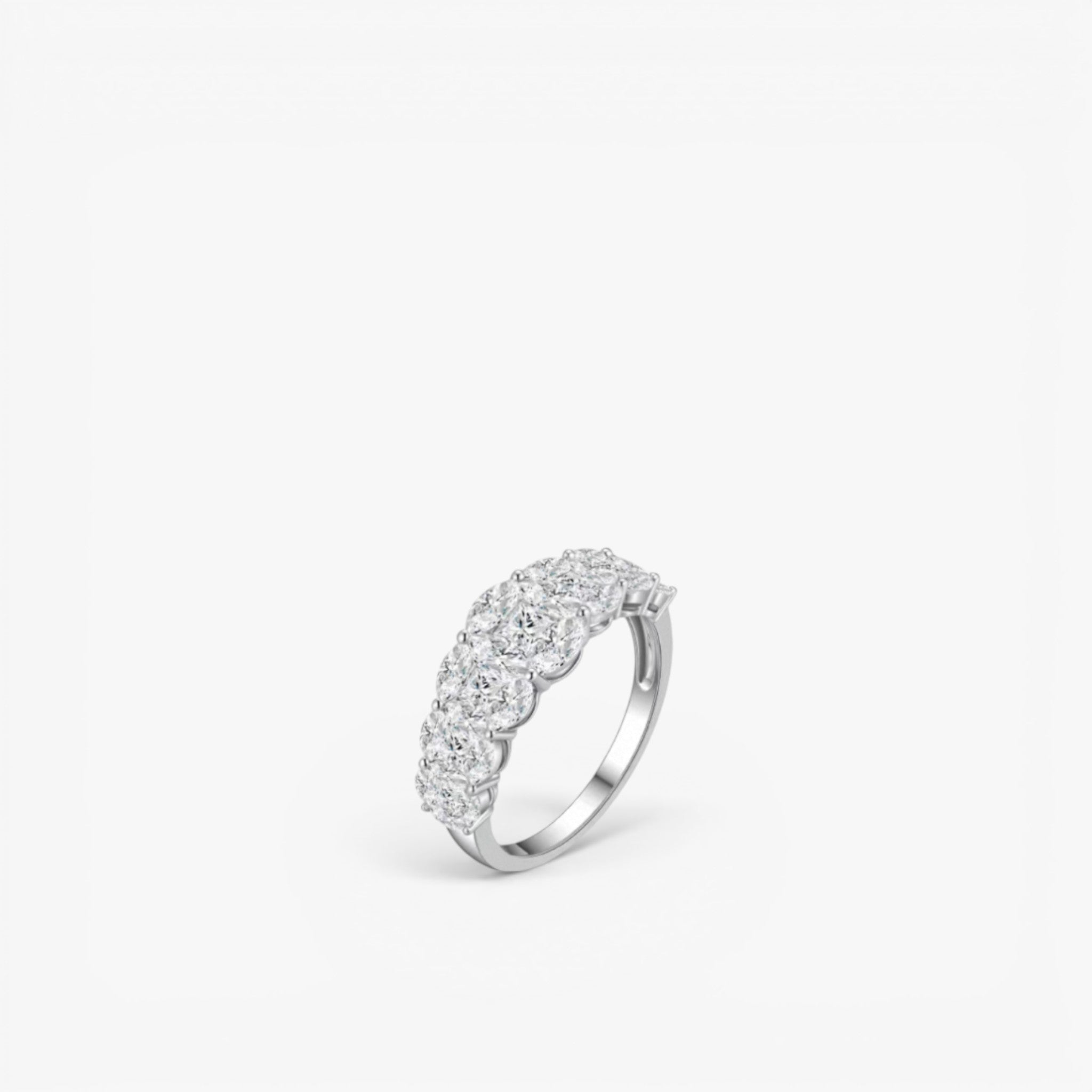Marquise Éternelle Ring 18k White Gold