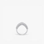 Céleste Crown Ring 18k White Gold
