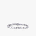 Éclat Cushion Tennis Bracelet 18k White Gold 6ct