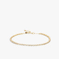 Élan Bezel Diamond Bracelet 18k Yellow Gold