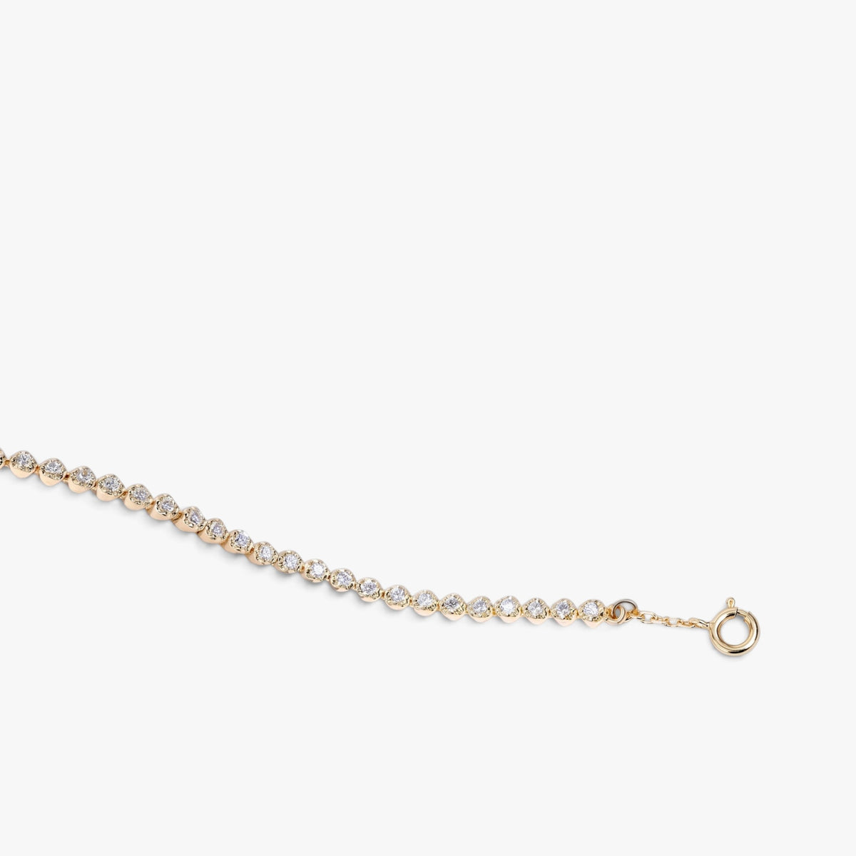 Élan Bezel Diamond Bracelet 18k Yellow Gold
