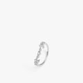 Fleur Diamond Vine Ring 18k White Gold