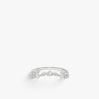 Fleur Diamond Vine Ring 18k White Gold