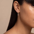Cascade Lumière Drop Earrings 18k Yellow Gold