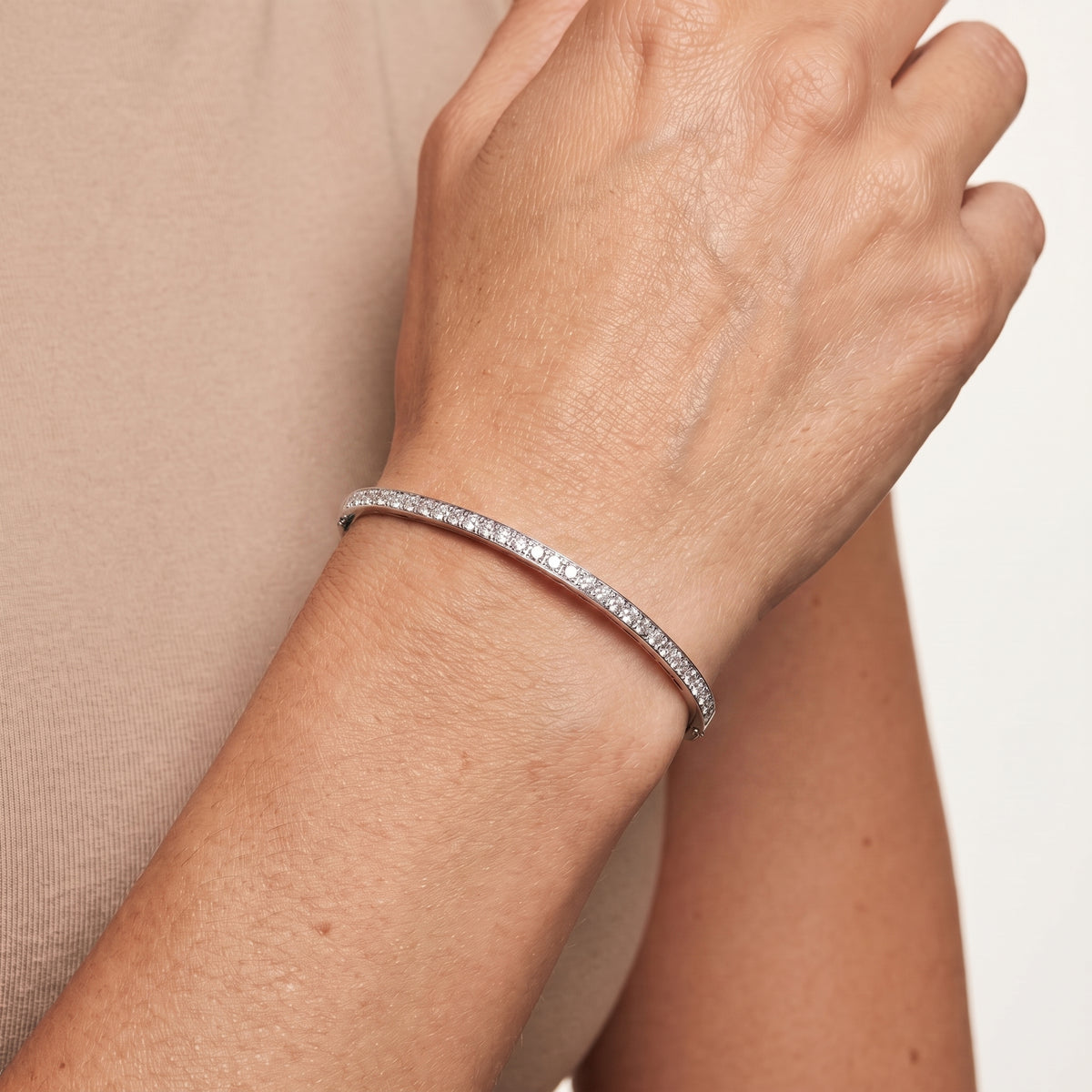 14 18k White Gold