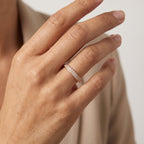 Lumière Pavé Band 14k Yellow Gold