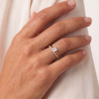 Auréa Twist Ring 18K Yellow Gold 1 ct