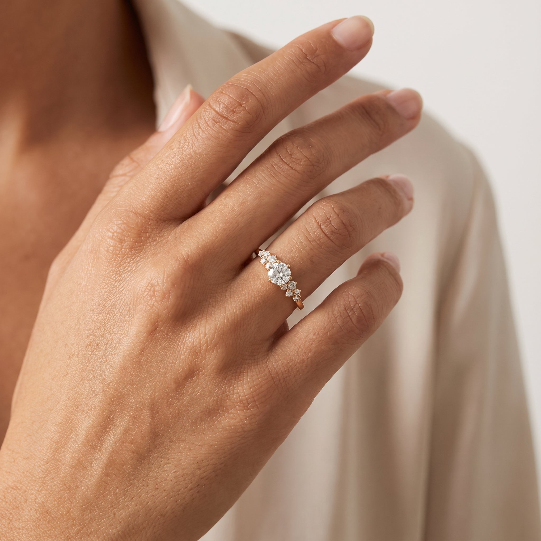 Florentine Bloom Ring 18k Yellow Gold