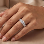 Marquise Éternelle Ring 18k White Gold