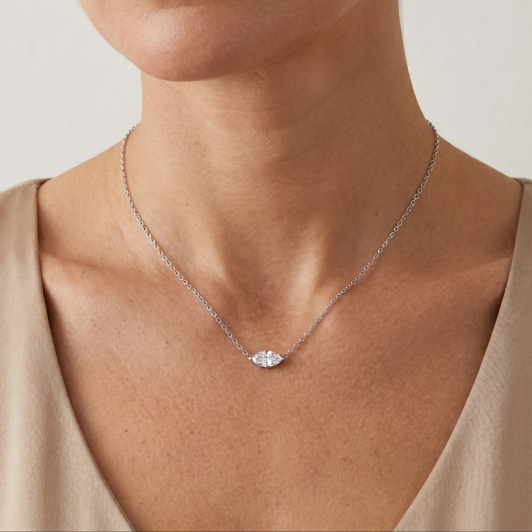 18k White Gold