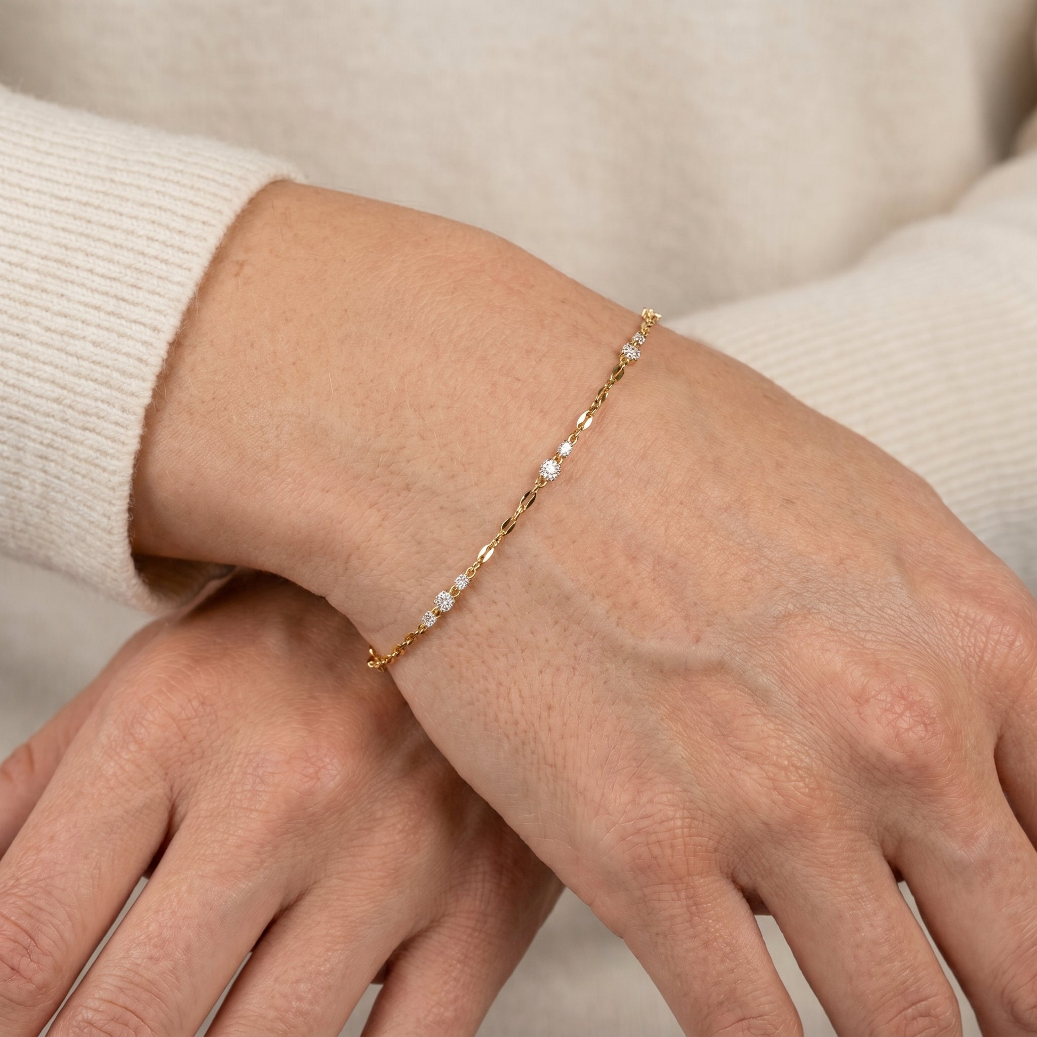 Golden Dew Bracelet 14k Yellow Gold