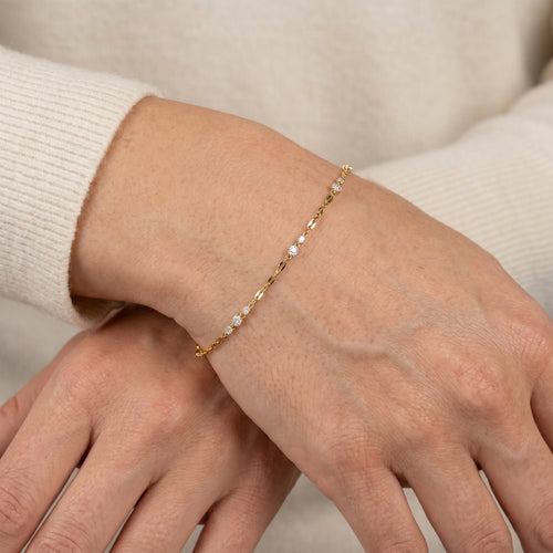 Golden Dew Bracelet 14k Yellow Gold