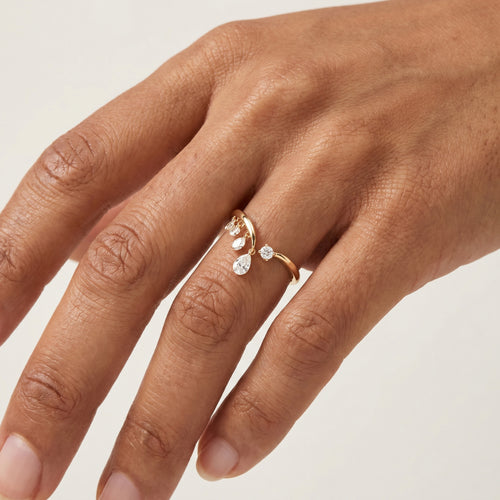 Aurelia Charm Ring 18k Yellow Gold