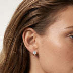 Solara Hoop Earrings 18k Yellow Gold 0.5 ct