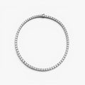 Éclat Tennis Bracelet 18k White Gold