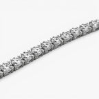 Éclat Tennis Bracelet 18k White Gold