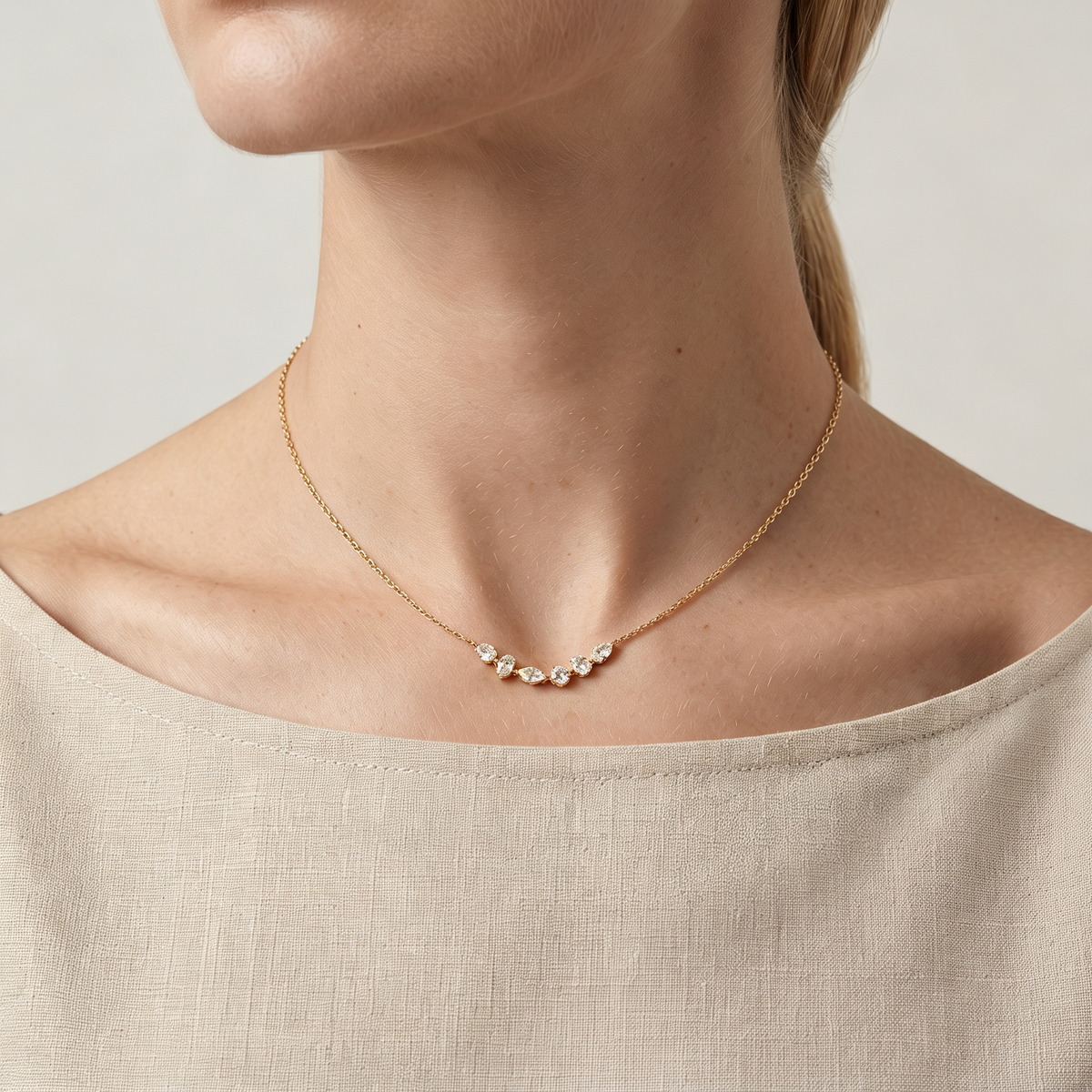18k Yellow Gold 2 ct
