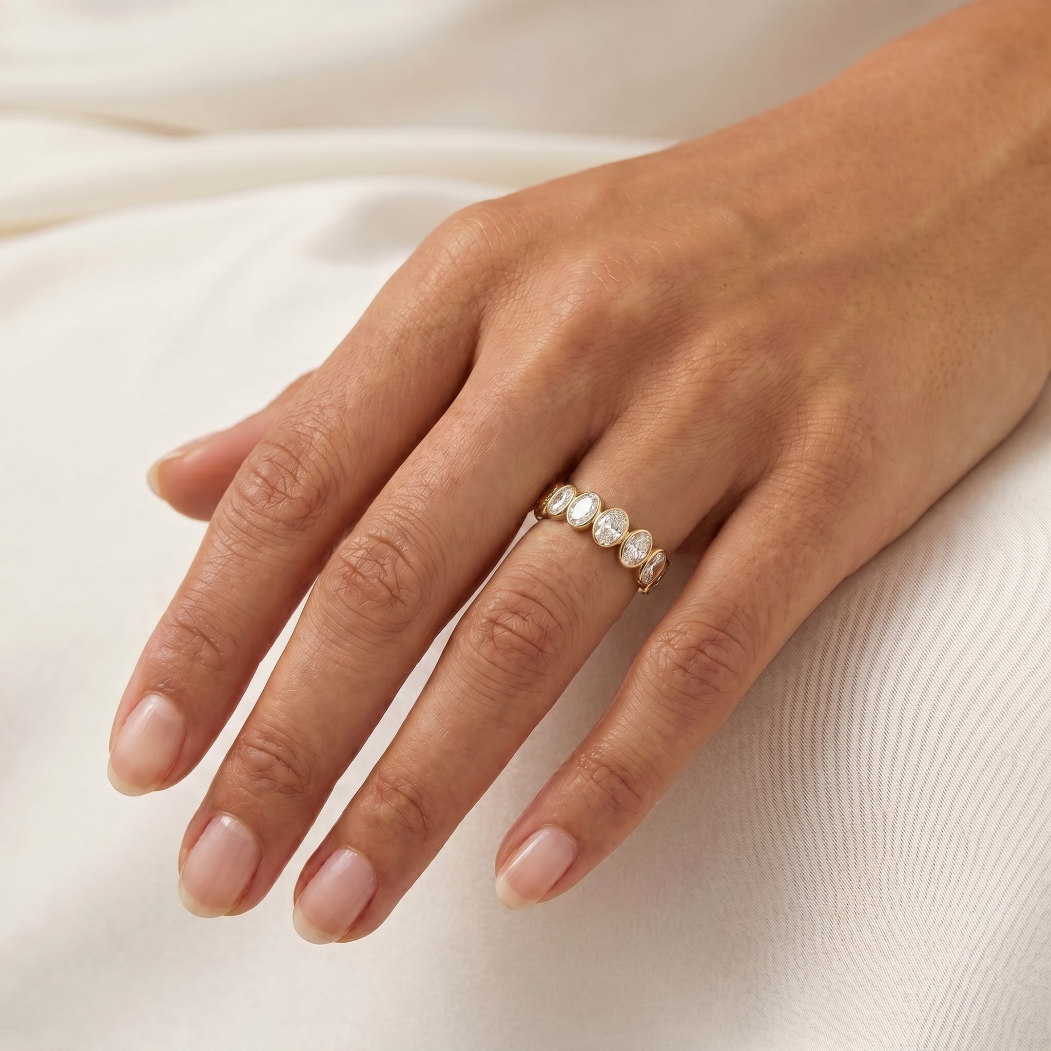 Celeste Seven Ring 18k Yellow Gold