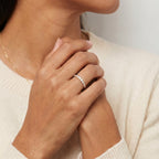 Celestia Eternity Ring 14k Yellow Gold