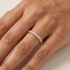 Celestia Eternity Ring 14k Yellow Gold